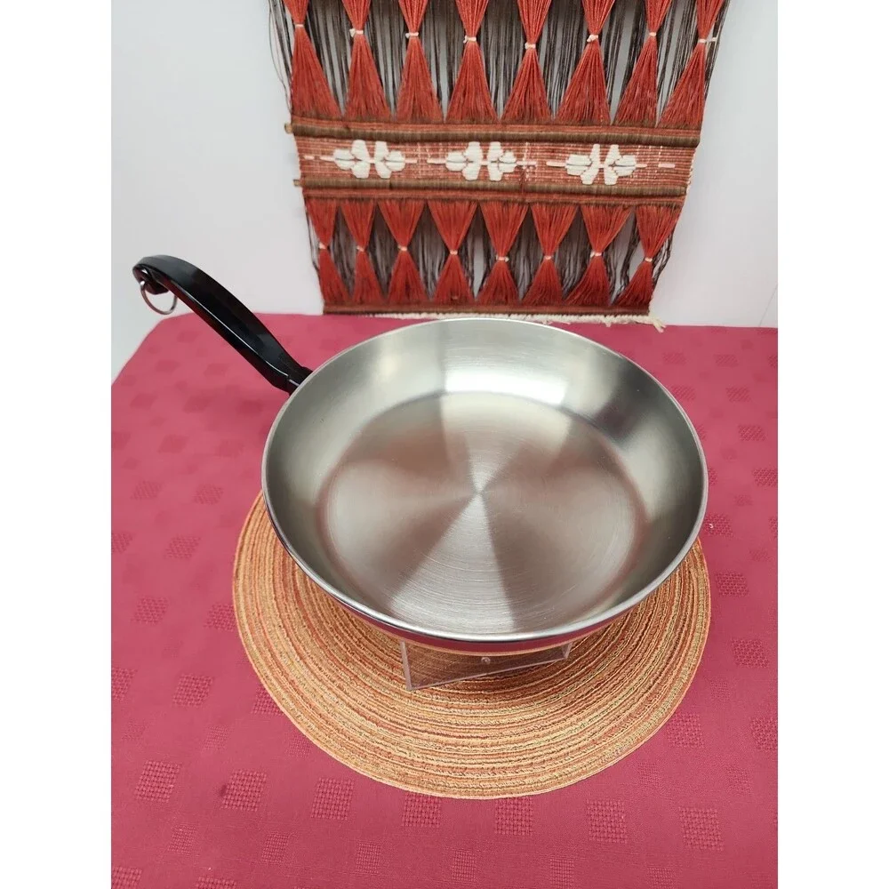 Farberware Classic Serial 10 Inch Frying Pan/Skillet Stainless Steel New No Box